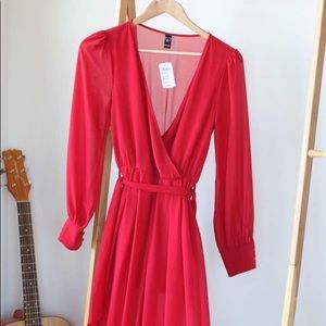 Windsor Red Jumpsuit Size Small